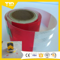 TID Light Reflective White Red Tape Self-adhesive Sticker